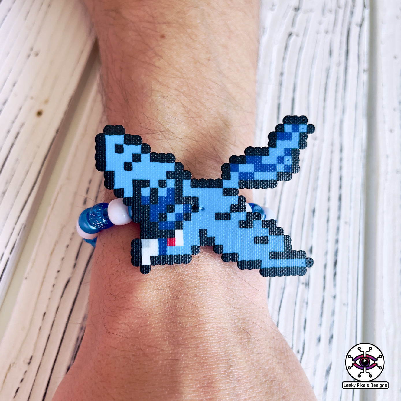 Articuno, zapdos and moltres perler pokemon bracelets by leaky pixels