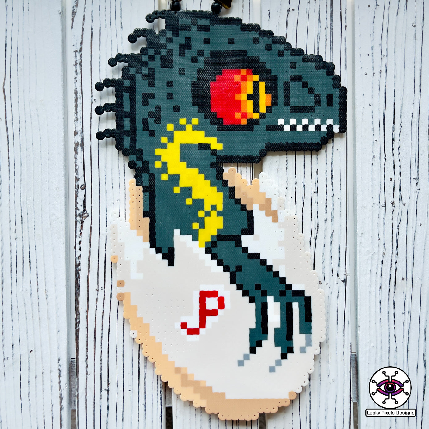 Dino shop perler beads