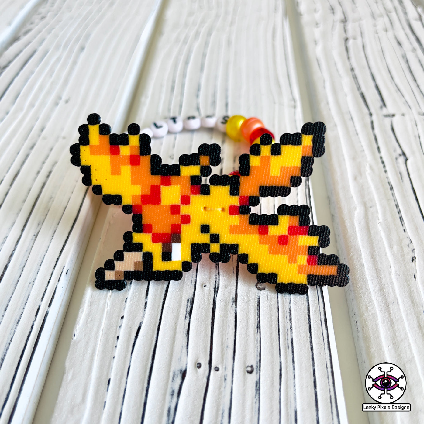 Articuno, zapdos and moltres perler pokemon bracelets by leaky pixels