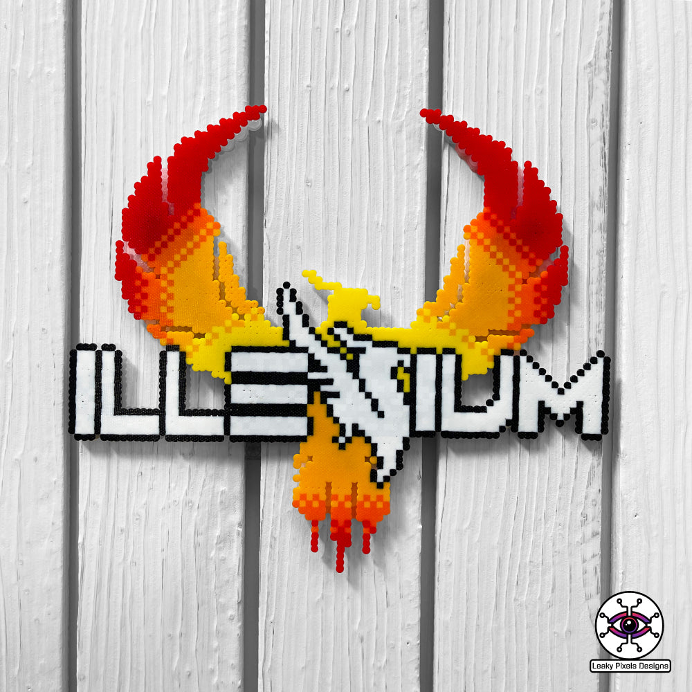 Illenium Perler necklace by leaky pixels