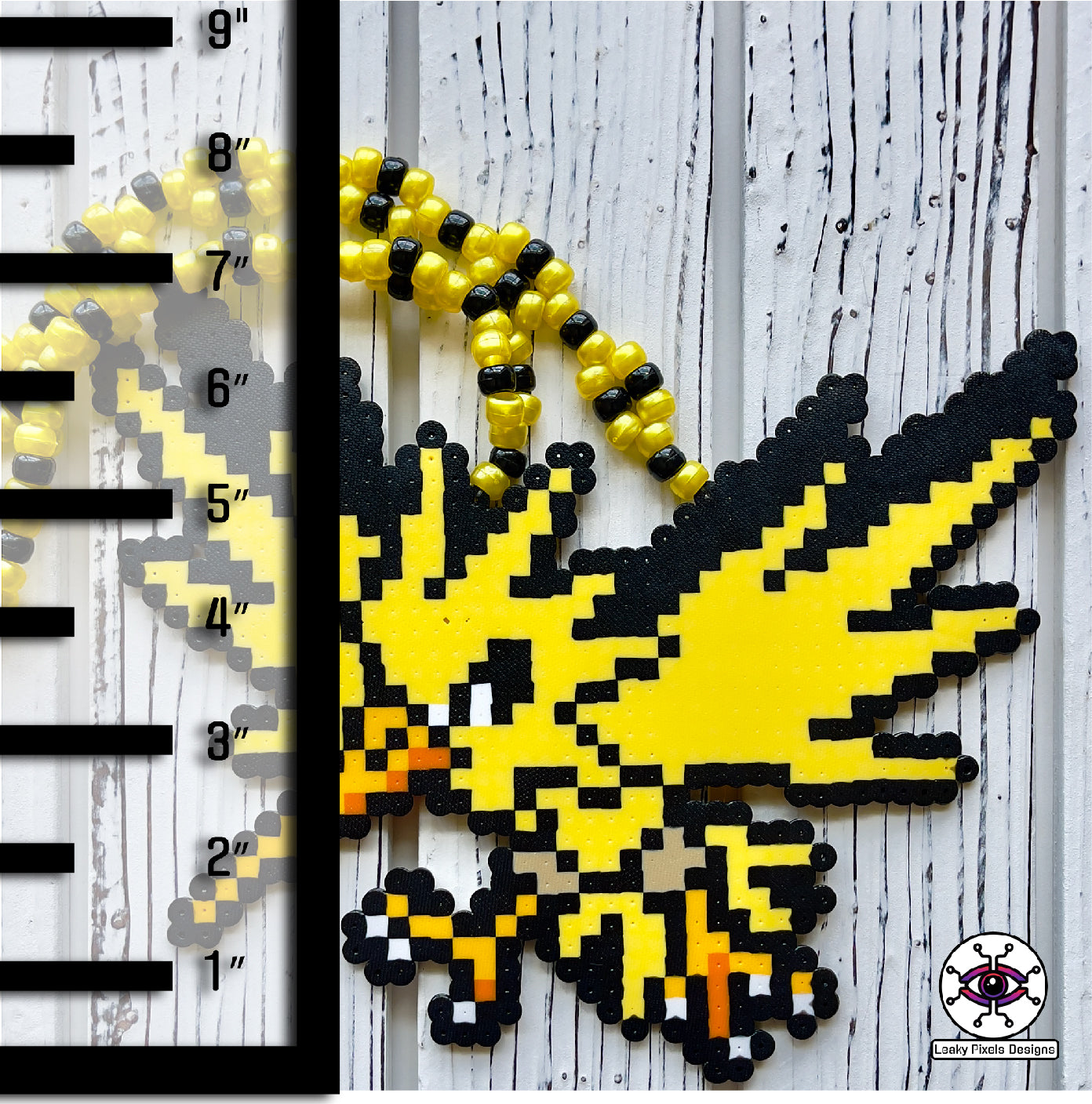 Zapdos Articuno Moltres Pokémon Perler Bracelets – Leaky Pixels